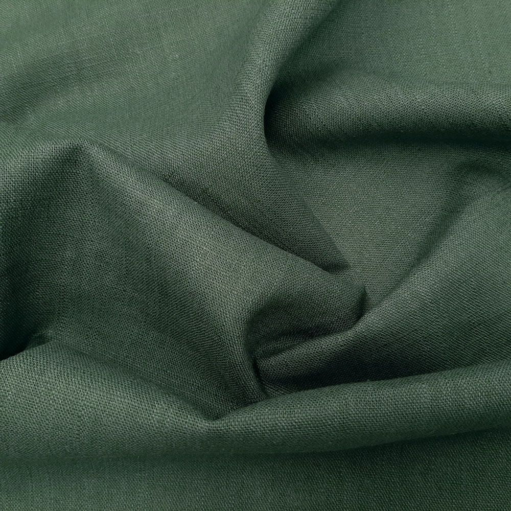 Linen Wrap Pants - Jade