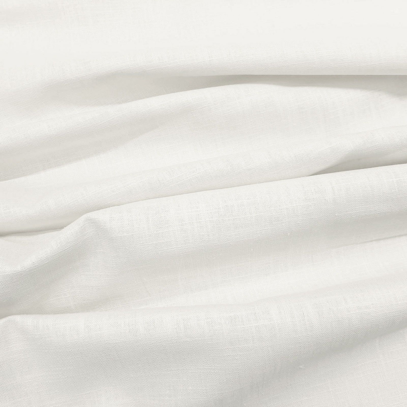 Linen Wrap Pants - White